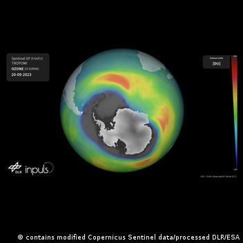 Large ozone hole detected over Antarctica – DW – 10/06/2023