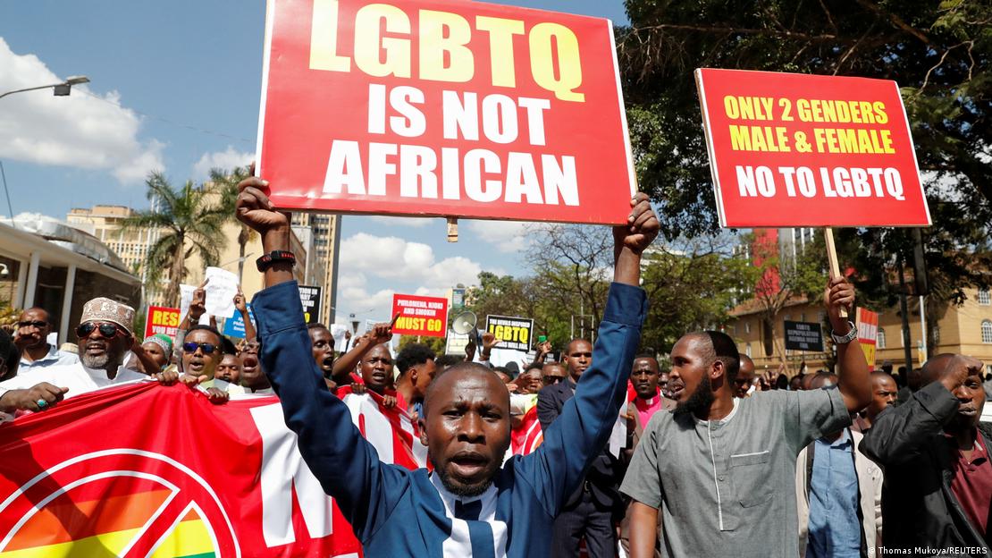 Manifestation anti-LGBTQ au Kenya (archive de 2023) Manifestation anti-LGBTQ au Kenya (archive de 2023)