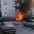 Israel | Ausgebrannte Fahrzeuge in Aschkelon nach einem Raketenangriff aus dem Gazastreifen auf Israel