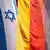 Israeli and German flags
