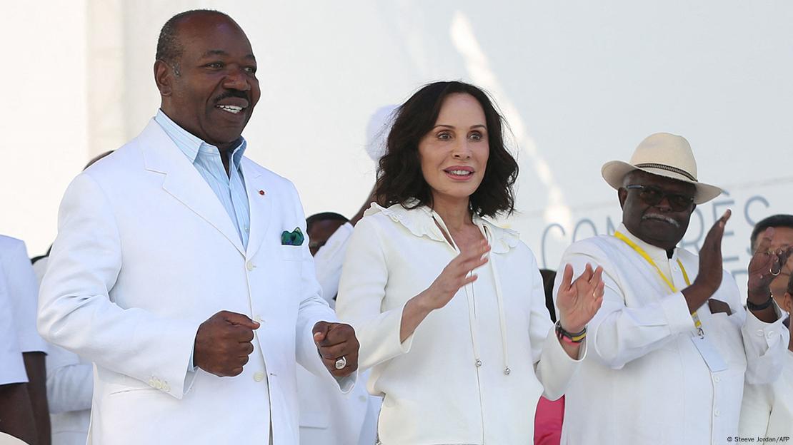 Former Gabonese President Ali Bongo and wife, Sylvia Bongo Ondimba Former Gabonese President Ali Bongo and wife, Sylvia Bongo Ondimba