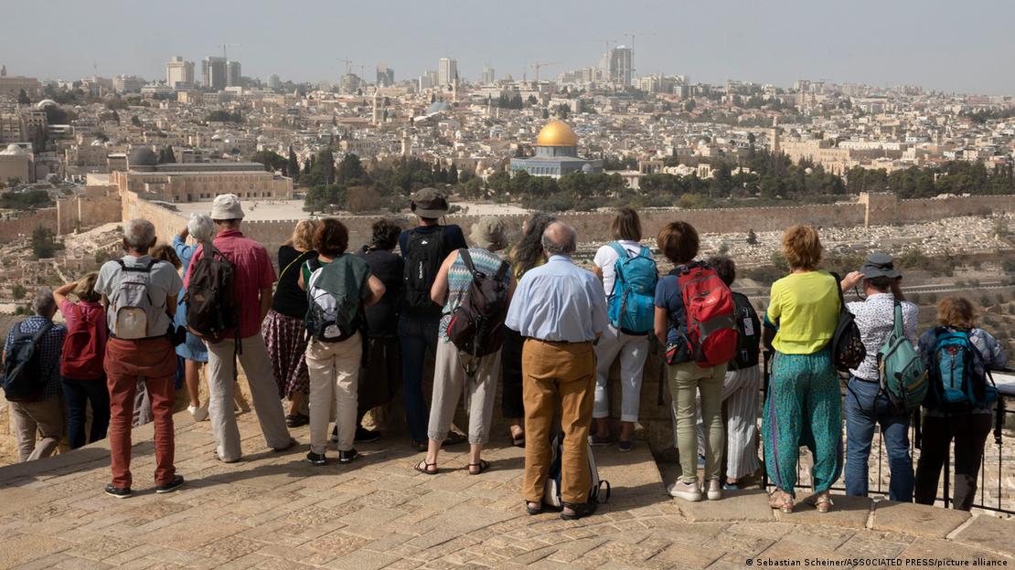Τουρίστες στην Ιερουσαλήμ εν καιρώ ειρήνης