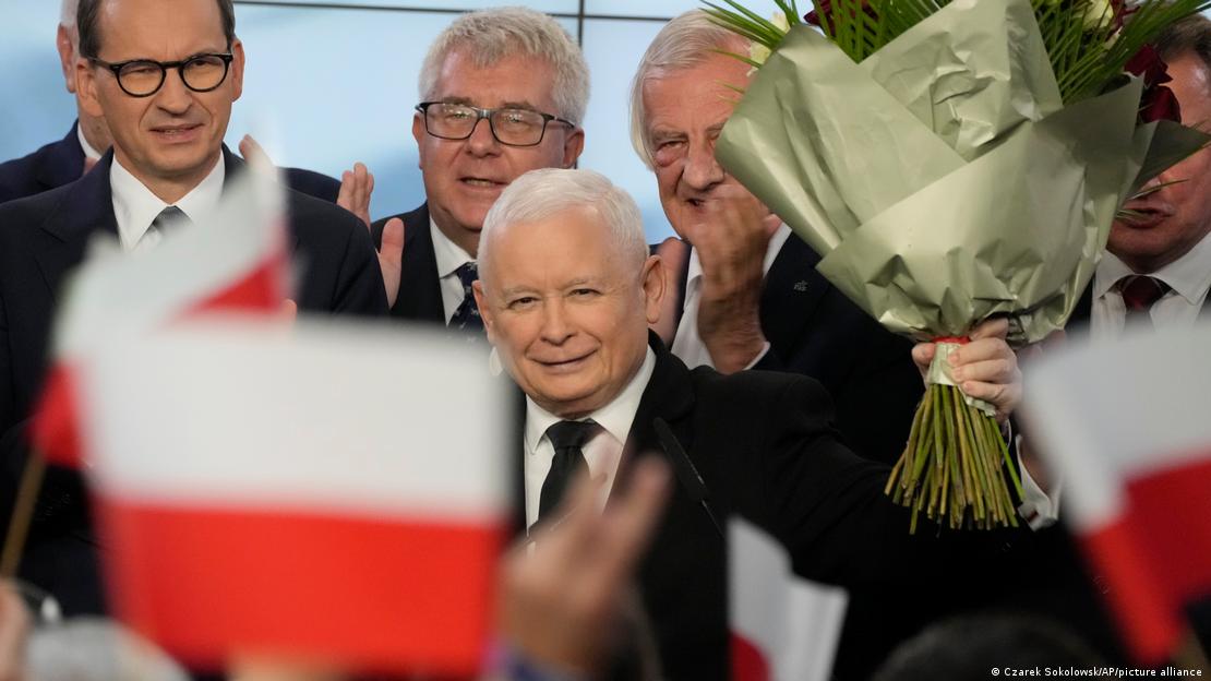 Пирова победа? Лидерот на ПиС Јарослав Качински по крајот на гласањето во Полска
