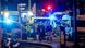 Police are gathred at the scene of the shooting in Brussels Police are gathred at the scene of the shooting in Brussels