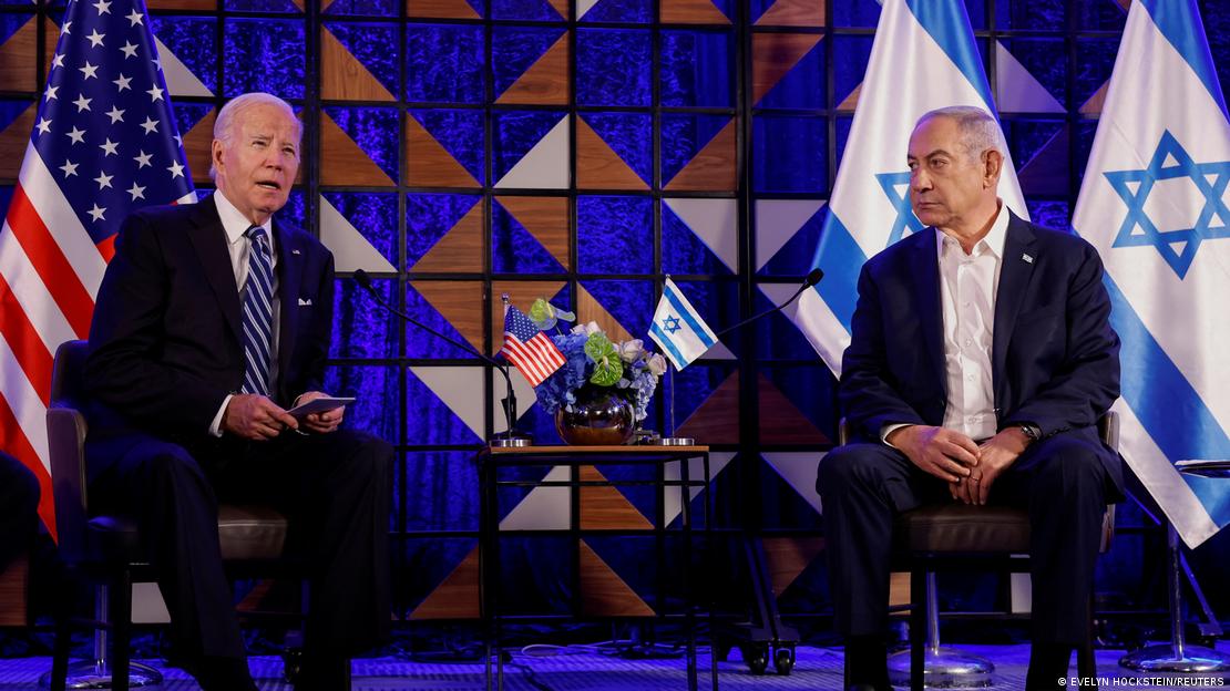 Ο πρόεδρος Μπάιντεν με τον Ισραηλινό πρωθυπουργό Νετανιάχου