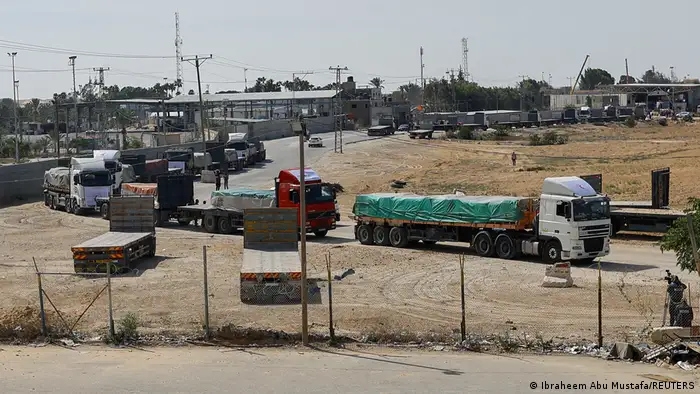 Gazastreifen | Hilfslieferungen erreichen Rafah