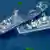 菲律宾武装部队公开中国海警船和菲律兵海警船在南海争议水域碰撞画面