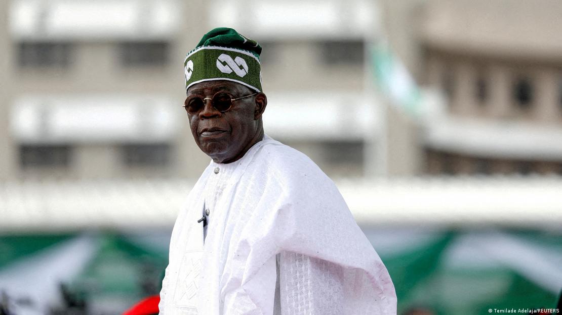 El presidente de Nigeria, Bola Tinubu.