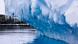 Reflection of the Antarctic Glacier with icicle Reflection of the Antarctic Glacier with icicle
