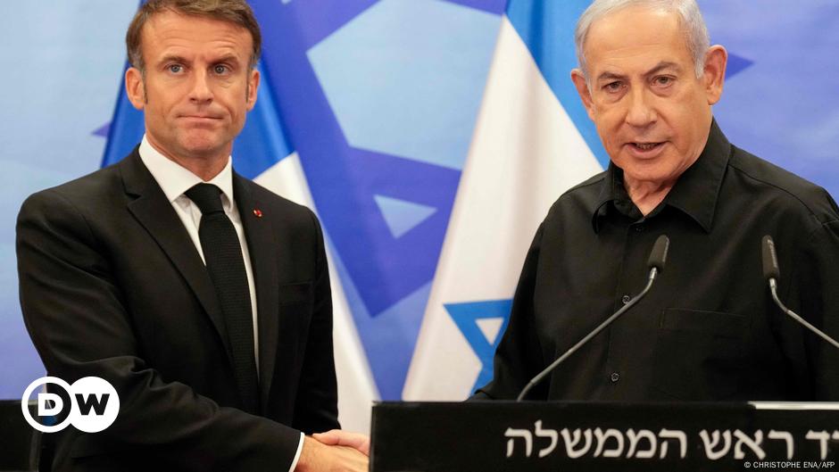 Macron warns Netanyahu of possible war crime – DW – 03/24/2024