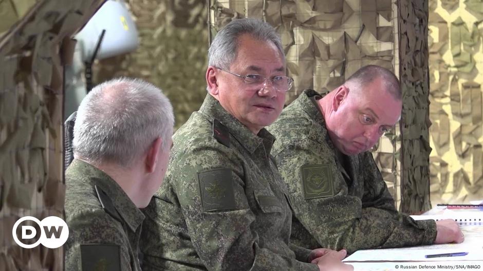 Ukraine updates: Russian defense minister visits front zone