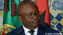 24.10.2023
Umaro Sissoco Embaló, Präsident von Guinea-Bissau, während eines Besuchs in Lissabon, Portugal.