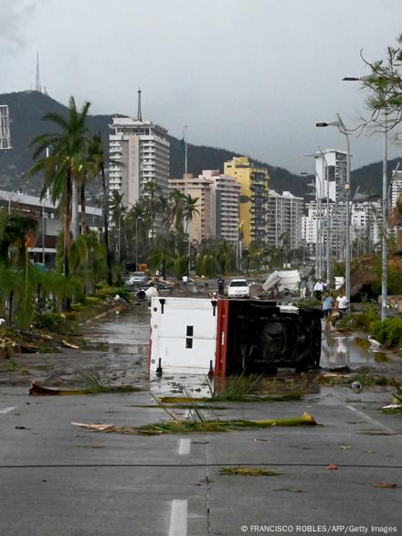 Hurricane Otis now a catastrophic Category 5 storm off Mexico's coast