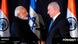 Indian Prime Minister Narendra Modi shakes hands with his Israeli counterpart Benjamin Netanyahu in Jerusalem, in 2017 Indian Prime Minister Narendra Modi shakes hands with his Israeli counterpart Benjamin Netanyahu in Jerusalem, in 2017