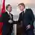Глава МИД КНР Ван И и госсекретарь США Энтони Блинкен на встрече в Вашингтоне