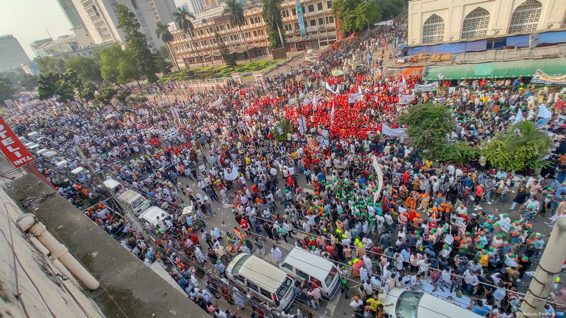 Bangladesch Dhaka | Awami League | Friedenskundgebung