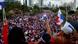 Foto de personas que protestan contra el contrato con FQM en Panamá. Foto de personas que protestan contra el contrato con FQM en Panamá.