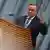 Verteidigungsminister Pistorius am Rednerpult