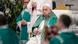 Pope Francis during the final mass at the synod in St Peter's Basilica Pope Francis during the final mass at the synod in St Peter's Basilica
