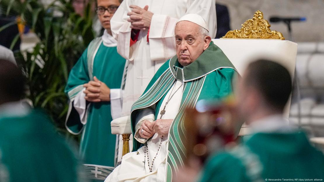 El Papa Francisco en la clausura del sínodo. 