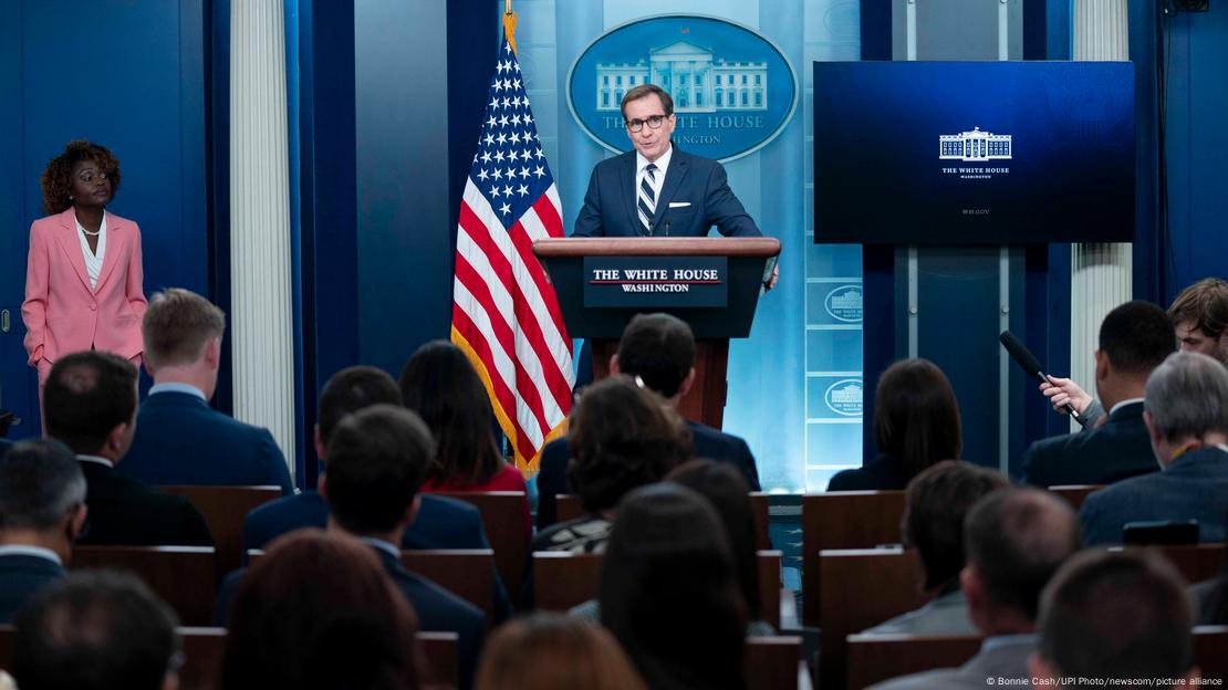 USA, Washington | John Kirby bei einer Pressekonferenz im Weißen Haus