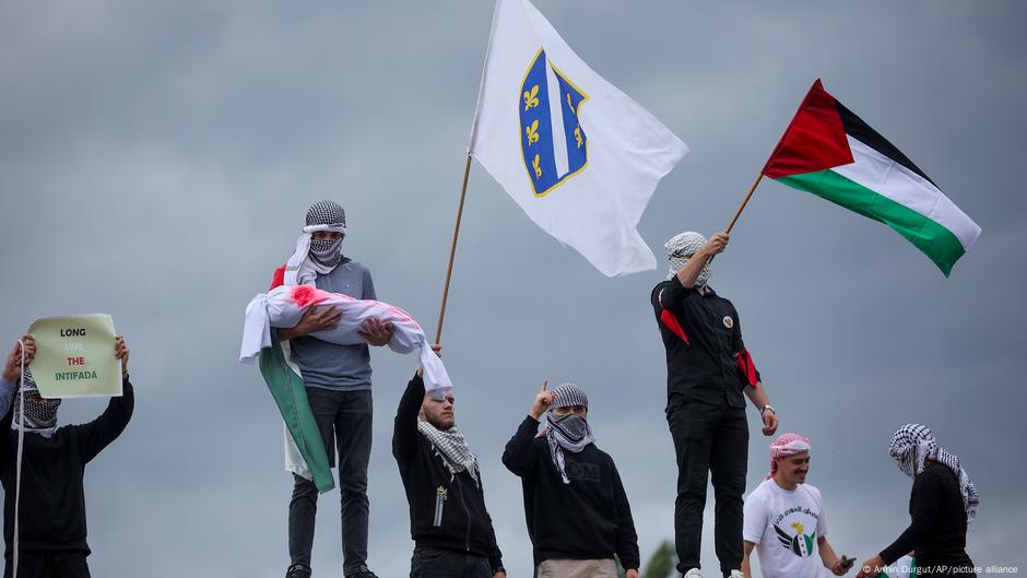 Propalestinske demonstracije u Sarajevu