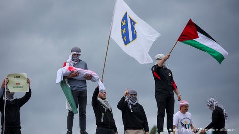 Pro-palästinensische Demonstration in Bosnien und Herzegowina