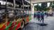 A public bus burns after it was set on fire by unidentified people during a countrywide blockade called by the Bangladesh Nationalist Party (BNP) in protest against police action at their Saturday rally, where police fired tear gas and rubber bullets as clashes erupted, in Dhaka A public bus burns after it was set on fire by unidentified people during a countrywide blockade called by the Bangladesh Nationalist Party (BNP) in protest against police action at their Saturday rally, where police fired tear gas and rubber bullets as clashes erupted, in Dhaka