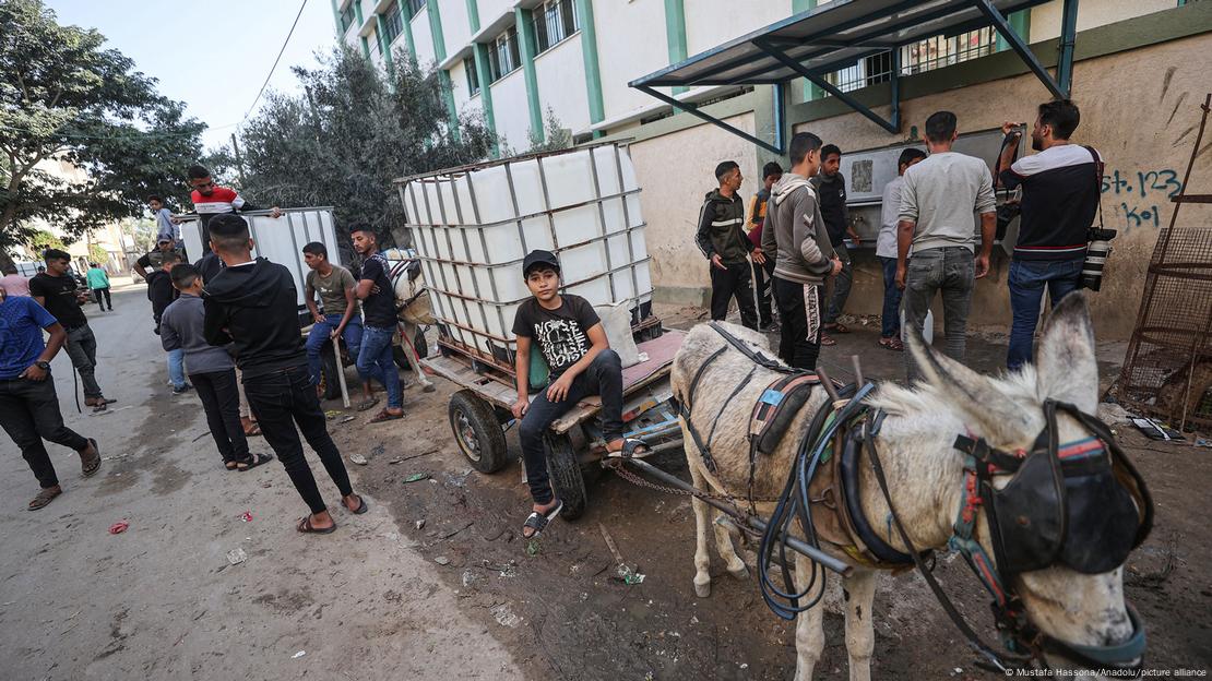 Gaza residents have been living on a fraction of what would cover basic human needs for daily water consumption, with experts warning of waterborne diseases