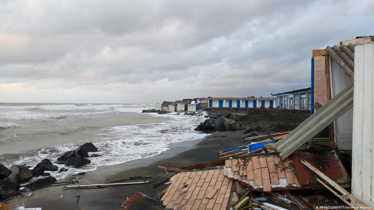 Storm Ciaran sweeps into Italy as death toll mounts
