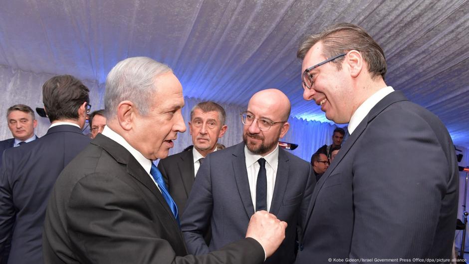 Benjamin Netanjahu i Aleksandar Vučo u Jerusalimu, 22.01.2020.