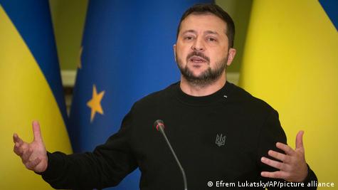 Украинскиот претседател Володимир Зеленски