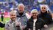Frauen-Bundestrainer Horst Hrubesch posiert mit den Ex-Bundestrainerinnen Tina Theune und Silvia Neid sowie DFB-Präsident Bernd Neuendorf für die Fotografen Frauen-Bundestrainer Horst Hrubesch posiert mit den Ex-Bundestrainerinnen Tina Theune und Silvia Neid sowie DFB-Präsident Bernd Neuendorf für die Fotografen
