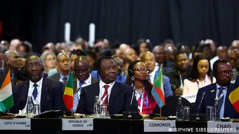 Des représentants de pays africains participent à un sommet de l'AGOA Des représentants de pays africains participent à un sommet de l'AGOA