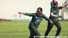 Bangladesh Women Cricket-Spiel gegen Pakistan