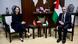Baerbock e o premiê Shtayyeh Baerbock e o premiê Shtayyeh