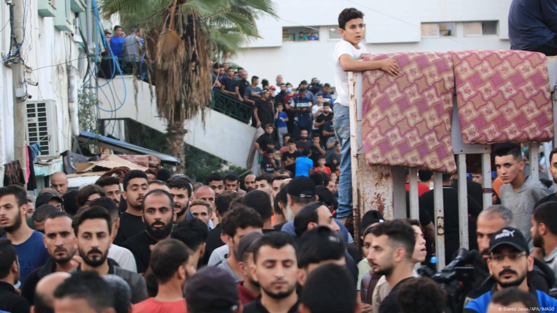 Palestineze para nje spitali ne Gaze Palestineze para nje spitali ne Gaze