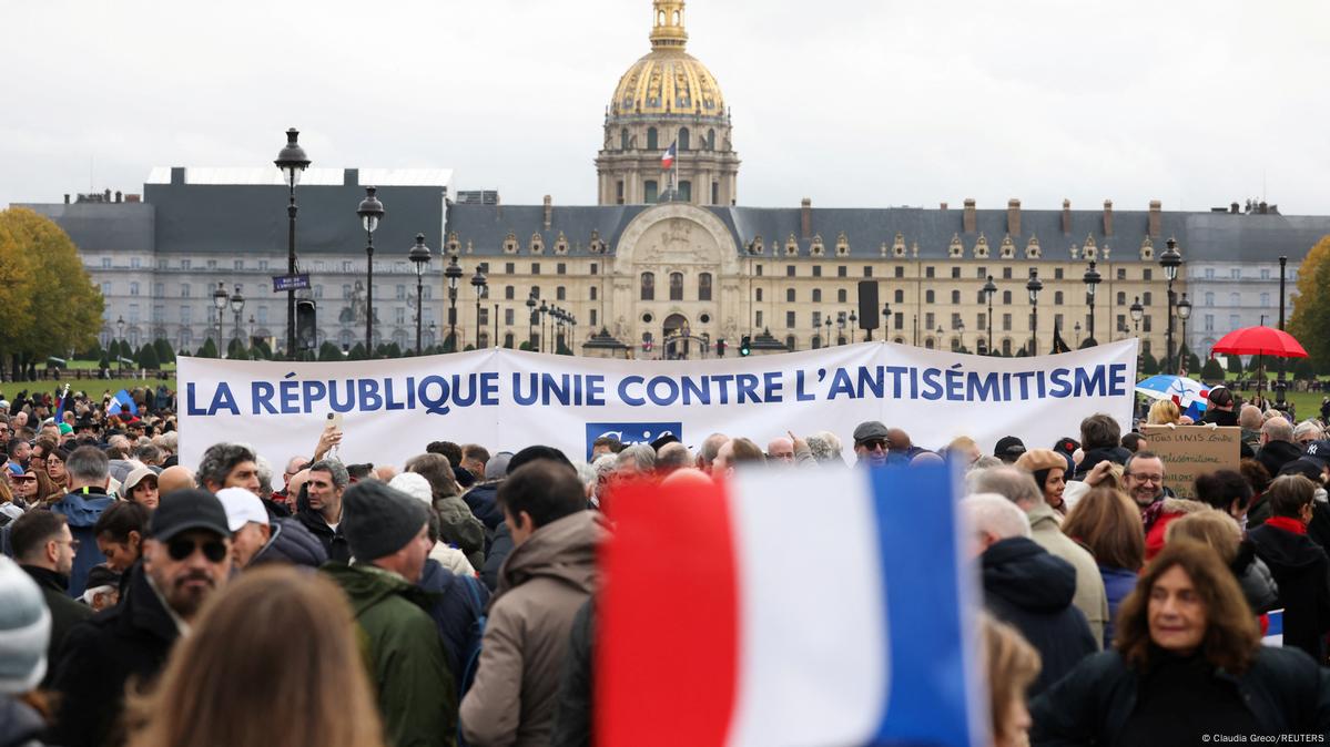 França. Mais de uma centena de atos antissemitas desde o início do