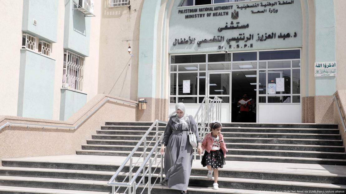 Болницата Ал-Рантиси во градот Газа на 20 септември 2023 година