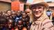 Patricia Arquette with children in Kampala, Uganda. Patricia Arquette with children in Kampala, Uganda.