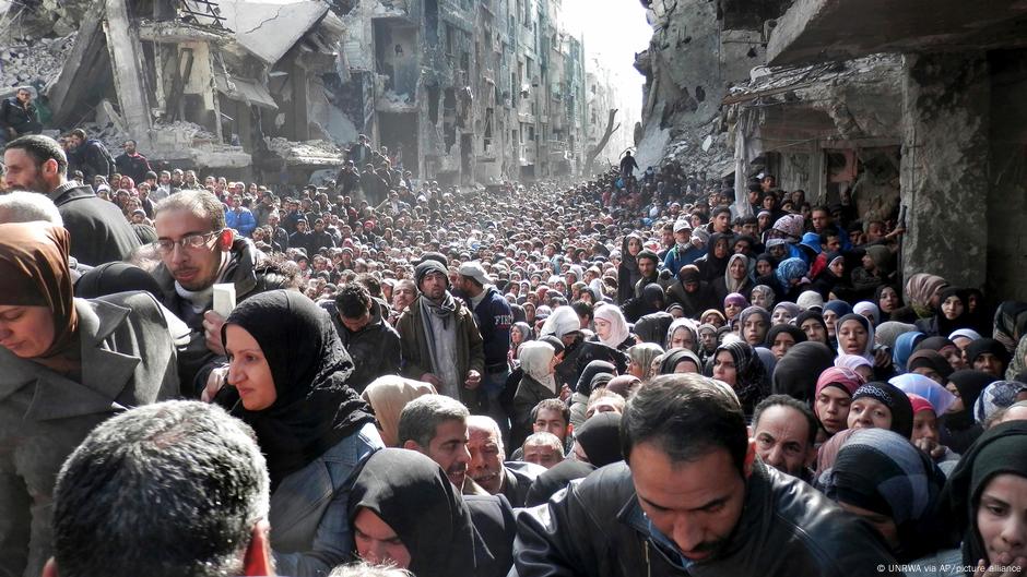Palestinski kamp Jarmuk kod Damaska u Siriji bio je pod opsadom 2014. godine te je i tamo izblia glad