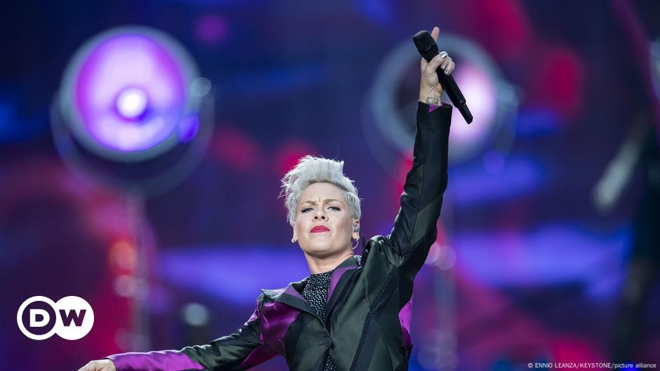 Pink Donates Banned Books at Florida Concert