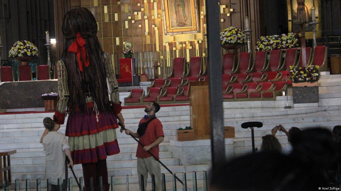 La Pequeña Amal visita la Basílica de la Virgen de Guadalupe