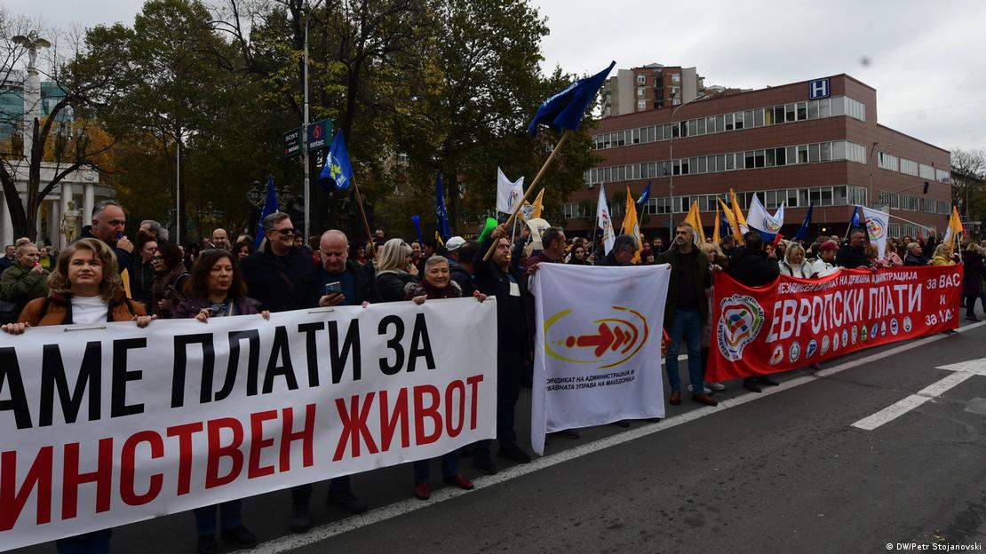 протести УПОЗ Скопје