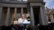 Pope Francis delivers his blessing during the Angelus prayer, from his residence rather than St Peter's Square, on November 26, 2023 Pope Francis delivers his blessing during the Angelus prayer, from his residence rather than St Peter's Square, on November 26, 2023
