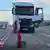 Українська вантажівка на КПП "Ягодин - Дорогуськ" 