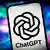 OpenAI ChatGPT Logo vor einem bunt leuchtenden Hintergrund