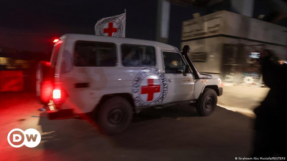 Israel-Hamas war: Another 12 hostages handed to Red Cross