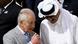 Britain's King Charles talks with Qatar's Emir Sheikh Tamim Bin Hamad Al Thani Britain's King Charles talks with Qatar's Emir Sheikh Tamim Bin Hamad Al Thani