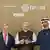 United Nations Secretary-General Antonio Guterres, India's Prime Minister Narendra Modi and President of the United Arab Emirates Sheikh Mohamed bin Zayed Al Nahyan at COP28 in Dubai